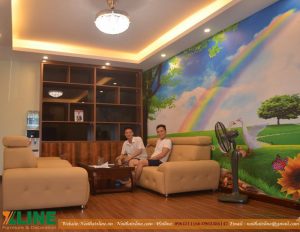 KTS Nội thất Xline bàn giao nghiệm thu hoàn thiện chung cư nhà nghệ sỹ chèo Cao Ngọc Sơn